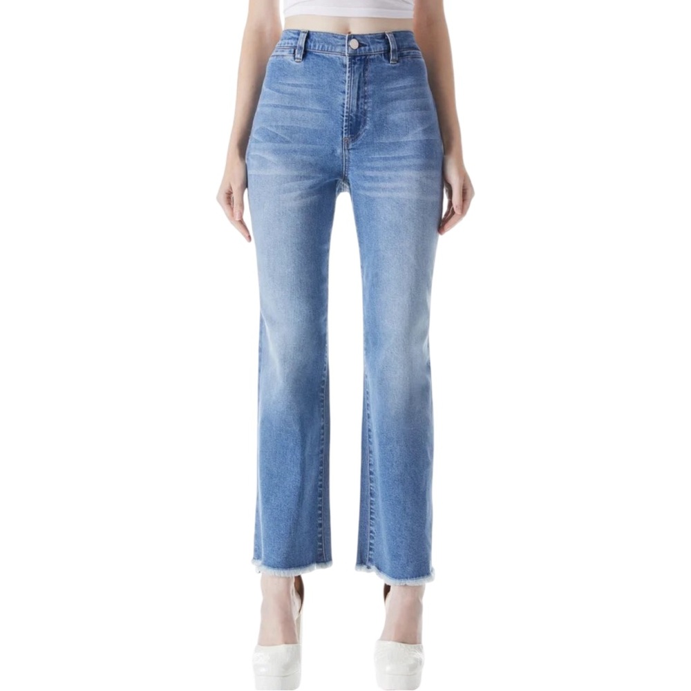 EUC Alice + Olivia Jeans Coin Pocket Ankle Jeans - Picture 2 of 12